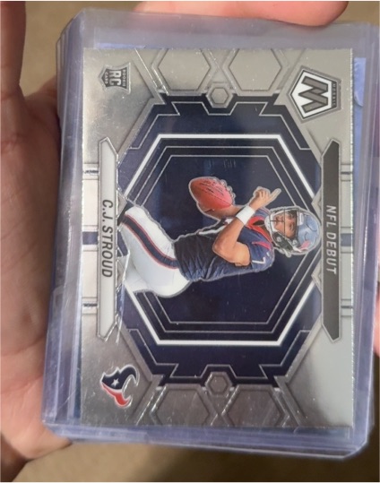 2023 Panini Mosaic NFL Debut #ND-3 C.J. Stroud Rookie Card — front