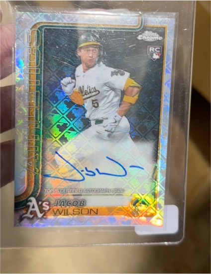 2025 Topps Chrome #RA-JWI Jacob Wilson — front