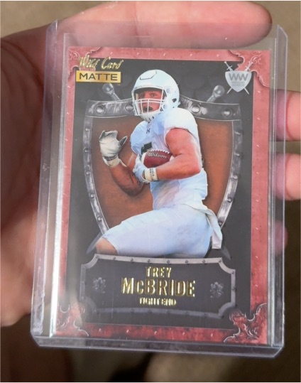 2022 Wild Card Matte #WW-46 Trey McBride Weekend Warrior — front