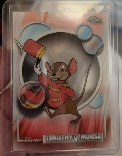 2026 Topps Chrome Disney #86 Timothy Q. Mouse — front