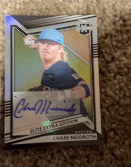 2022 Panini Elite Extra Edition #129 Chase Meidroth — front