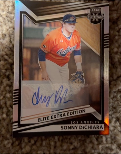 2022 Panini Elite Extra Edition #148 Sonny DiChiara — front