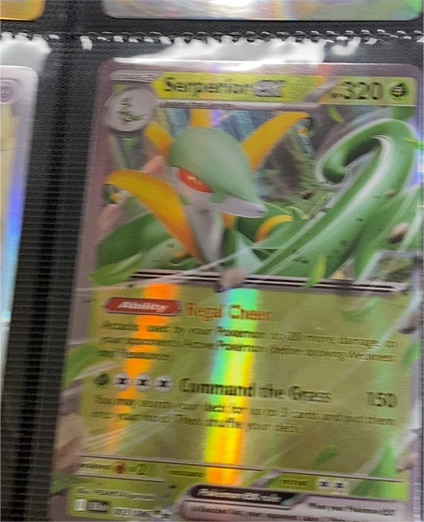 Serperior ex 003/086 Sv: Black Bolt — front