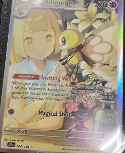 2025 Pokémon #164 Lillie's Ribombee — front