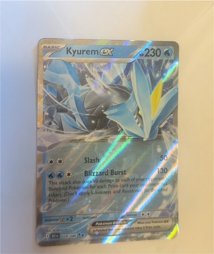 2022 Pokémon TCG SWSH Black Star Promo #028 Kyurem ex — front