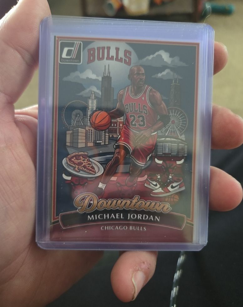 2025 Donruss Downtown Michael Jordan Chicago Bulls — front