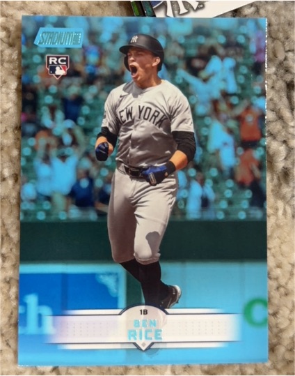 2025 Topps Stadium Club #196 Ben Rice — front