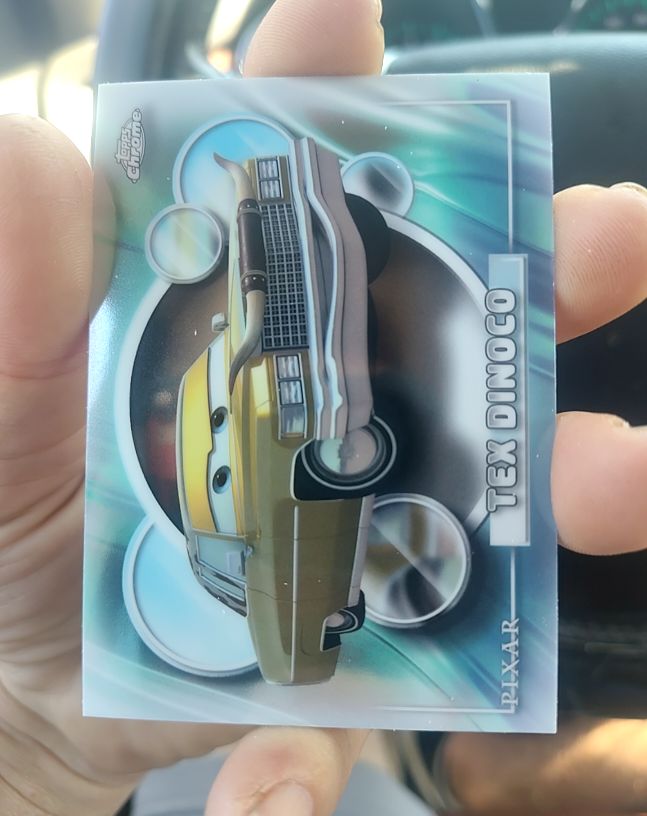 2026 Topps Chrome Disney #19 Tex Dinoco — front
