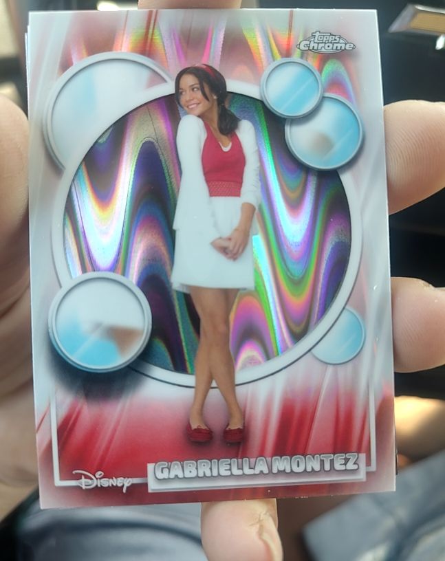 2026 Topps Chrome Disney #183 Gabriella Montez — front