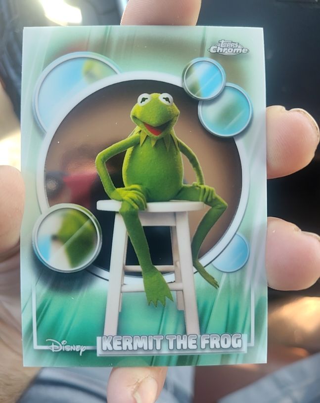 2026 Topps Chrome Disney #55 Kermit the Frog — front