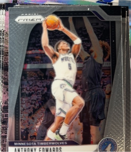 2024-25 Panini Prizm #100 Anthony Edwards — front