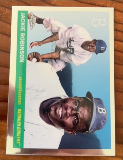2025 Topps Chrome Platinum #480 Jackie Robinson — front