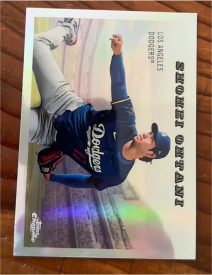 2025 Topps Chrome Platinum #55RS-19 Shohei Ohtani — front