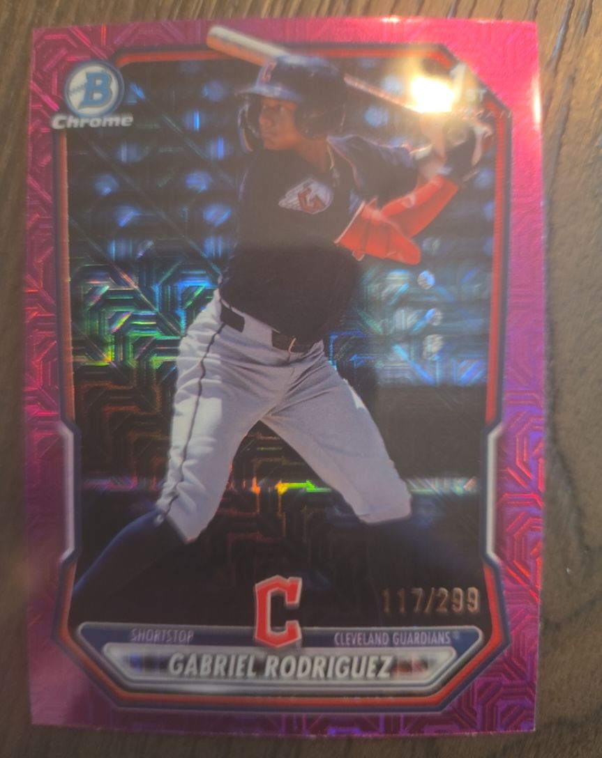 2026 Bowman Chrome #BCP-118 Gabriel Rodriguez — front