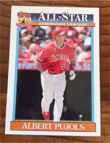 2026 Topps Series 2 1991 All-Stars #91AS-26 Albert Pujols — front