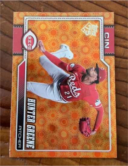 2026 Topps Series 2 #382 Hunter Greene — front