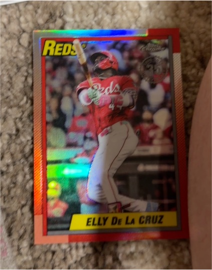 2025 Topps Chrome Update 35th Anniversary #90CU-3 Elly De La Cruz — front