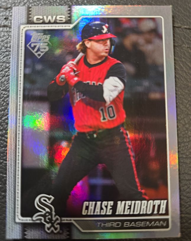 2026 Topps Series 2 #581 Chase Meidroth — front