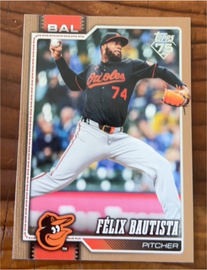 2026 Topps Series 1 #128 Félix Bautista — front