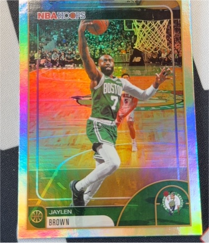 2025-26 Topps NBA Hoops #135 Jaylen Brown — front
