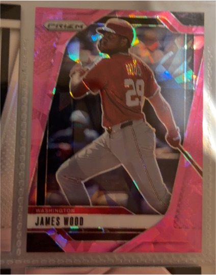 2025 Panini Prizm #38 James Wood — front