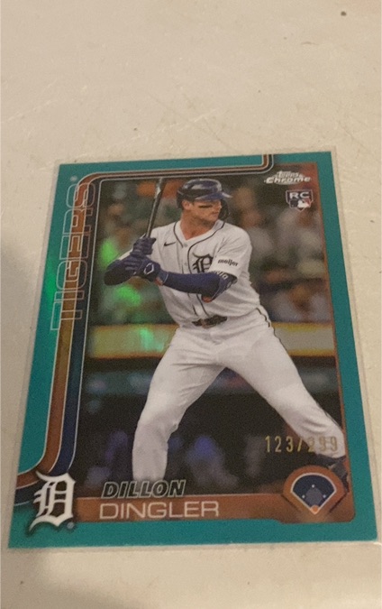 2025 Topps Chrome #274 Dillon Dingler — front