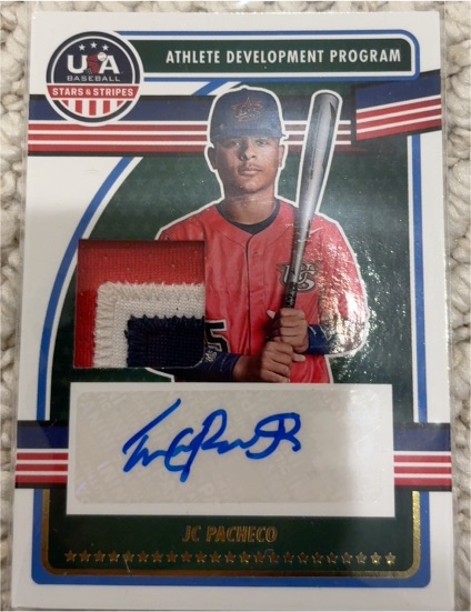 2023 Panini USA Baseball Stars & Stripes #ADPS-JP JC Pacheco — front