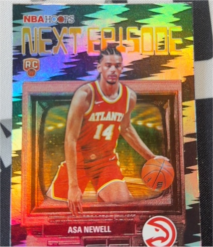 2025-26 Topps NBA Hoops #NE-15 Asa Newell Next Episode — front