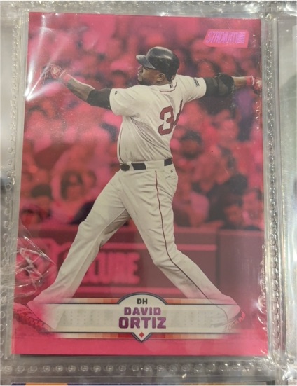 2025 Topps Stadium Club #69 David Ortiz Pink Parallel — front