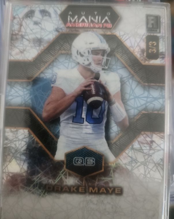 2024 Wild Card Auto Mania #AMATP-DM2 Drake Maye — front
