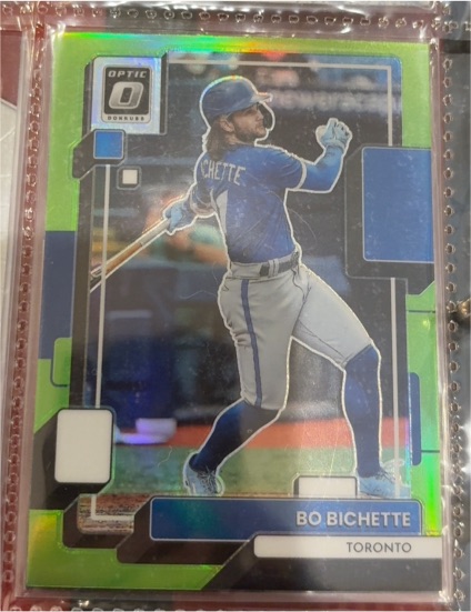 2022 Donruss Optic #154 Bo Bichette — front