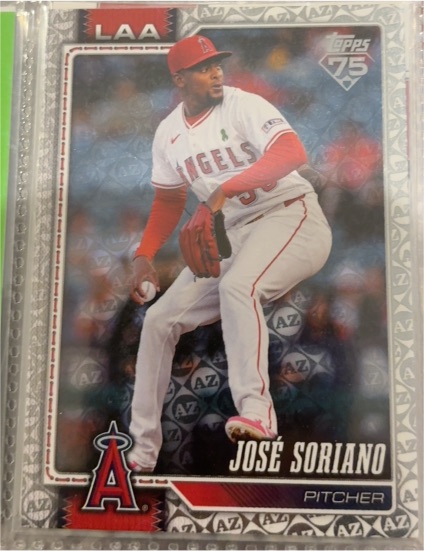 2026 Topps Series 1 #319 José Soriano — front