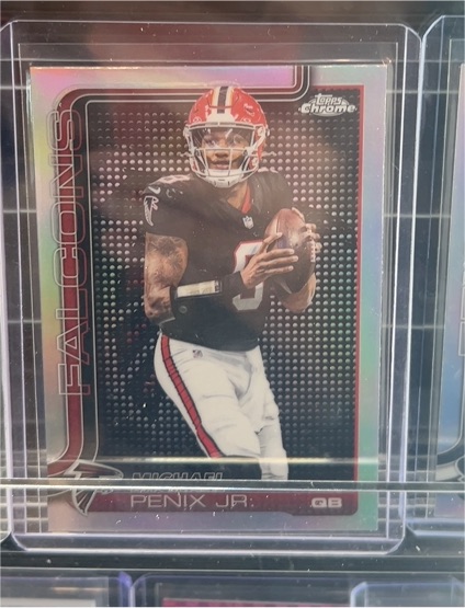 2025 Topps Chrome #15 Michael Penix Jr — front