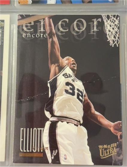 1995-96 Fleer Ultra Encore #308 Sean Elliott — front