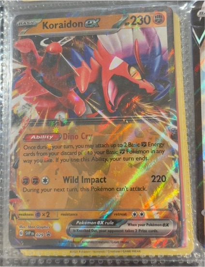 2023 Pokémon SV: Scarlet & Violet Promo #029 Koraidon ex — front