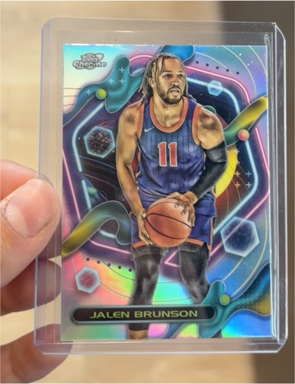 2023-24 Topps Cosmic Chrome #81 Jalen Brunson — front