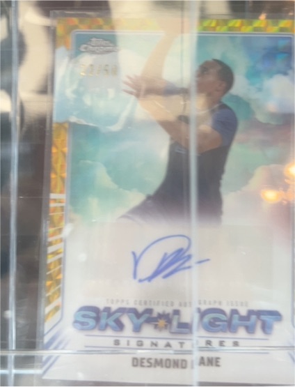 2024-25 Topps Chrome #SLS-DB Desmond Bane Sky-Light Signatures — front
