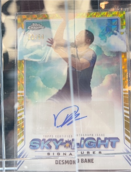 2024-25 Topps Chrome Sky Light Signatures #SLS-DB Desmond Bane — front