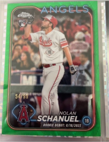 2024 Topps Chrome #274 Nolan Schanuel — front