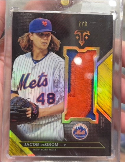 2016 Topps Triple Threads #16 Jacob deGrom — front