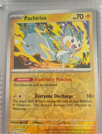 2023 Pokémon Scarlet & Violet #68 Pachirisu — front