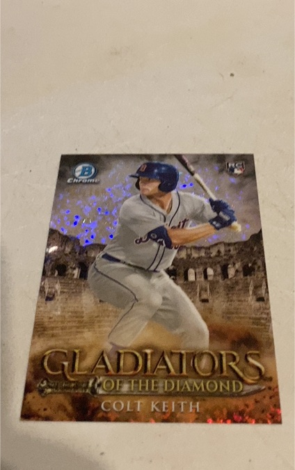 2024 Bowman Chrome #GOTD-12 Colt Keith Gladiators of the Diamond — front