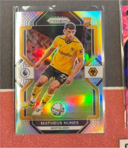 2022-23 Panini Prizm Premier League #255 Matheus Nunes — front