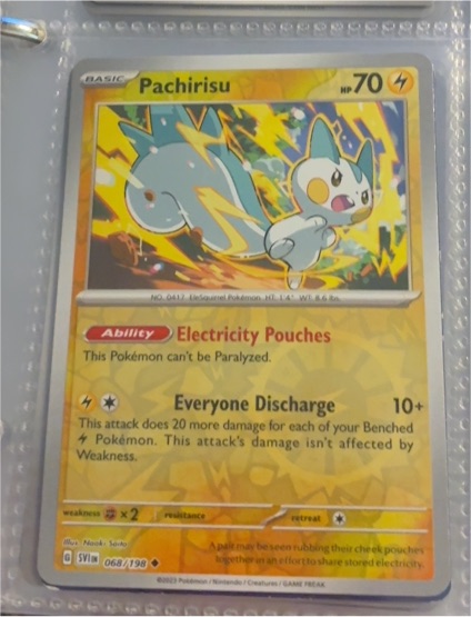 2023 Pokémon Scarlet & Violet #068 Pachirisu — front