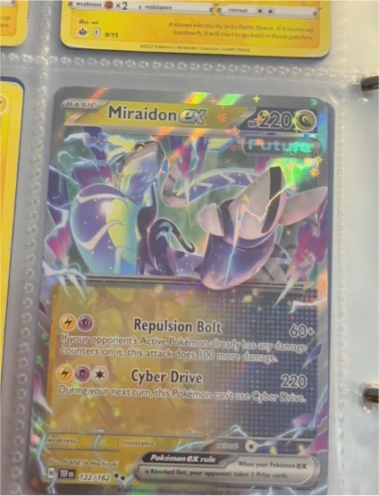 2023 Pokémon Scarlet & Violet #122 Miraidon ex — front