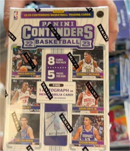 2022-23 Panini Contenders Basketball Hobby Box — front