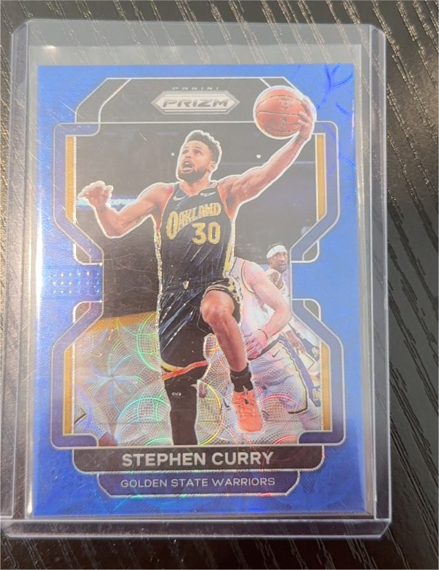 2021-22 Panini Prizm #154 Stephen Curry — front