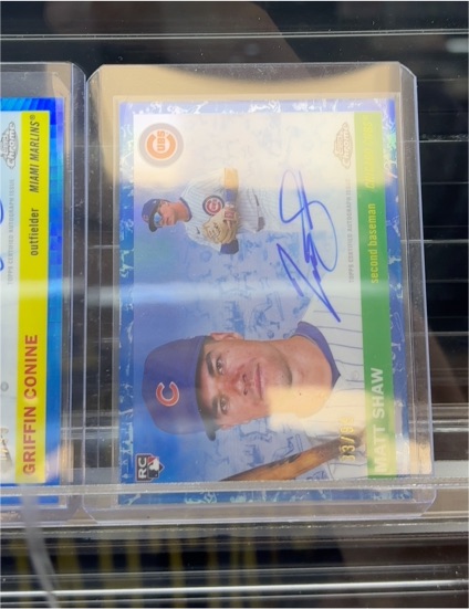 2025 Topps Stadium Club Chrome #SCCA-MS Matt Shaw — front