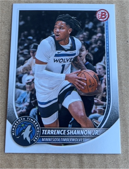 2025-26 Bowman #105 Terrence Shannon Jr. — front