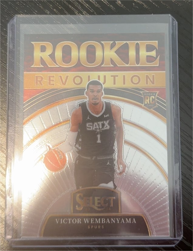 2023-24 Panini Select Rookie Revolution #9 Victor Wembanyama — front